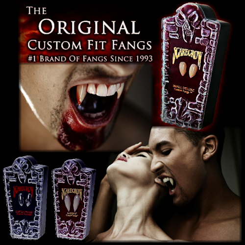 Scarecrow Vampire Fangs Werewolf Deluxe Vampire Fangs