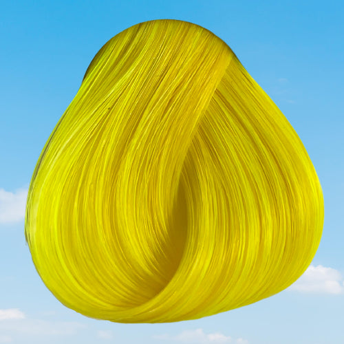 La Riche Directions simulation of Bright Daffodil hair colour on a level 10 swatch