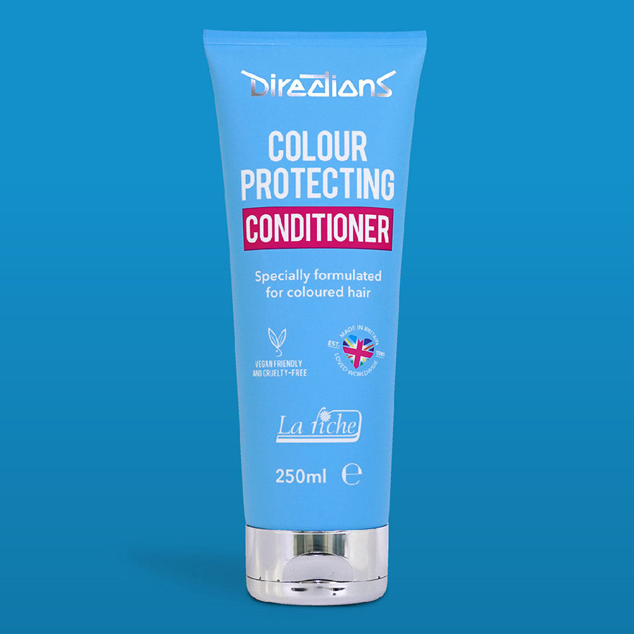 La Riche Directions Colour Protecting Conditioner in a 250ml tube. Specially formulated for coloured hair.