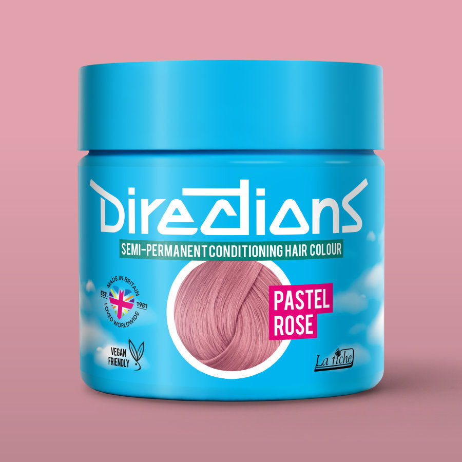 La Riche Directions P pottle containing 100ml of semi-permanent hair colourstel Blue