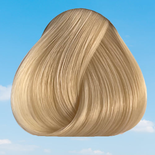 La Riche Directions simulation of White Toner hair colour on a level 10 swatch