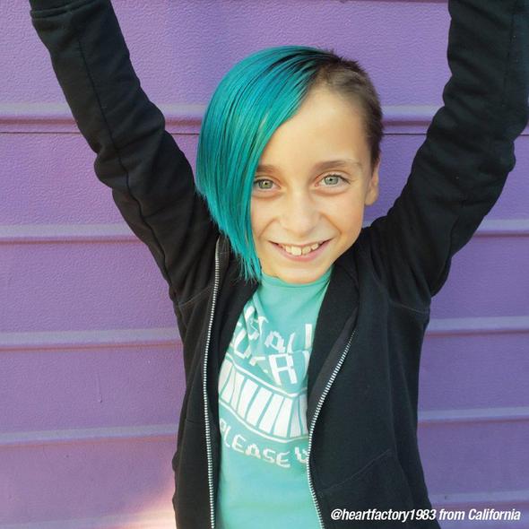 Manic Panic Amplified Atomic Turquoise dye hair colour