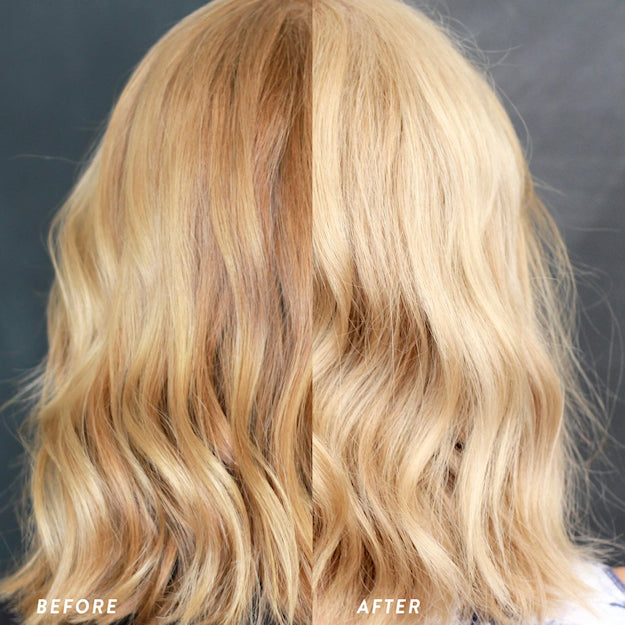MYHD Light Ash Toner Kit before and after