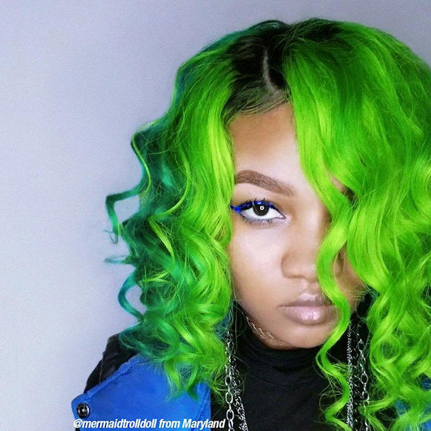 Manic Panic Amplified Electric Lizard dye hair colour