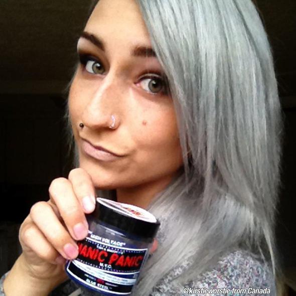 Manic Panic Classic Blue Steel dye hair colour