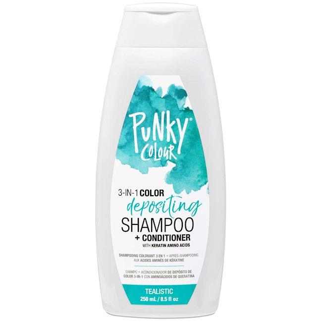 Punky Colour 3n1 Tealistic colour depositing shampoo and conditioner
