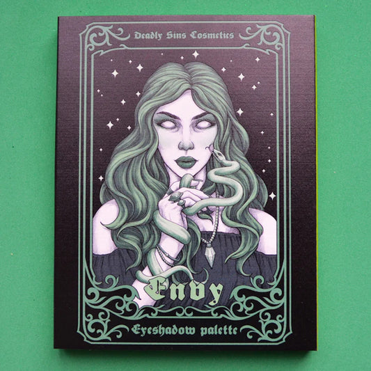 Deadly Sins Cosmetics Eyeshadow Palette Envy