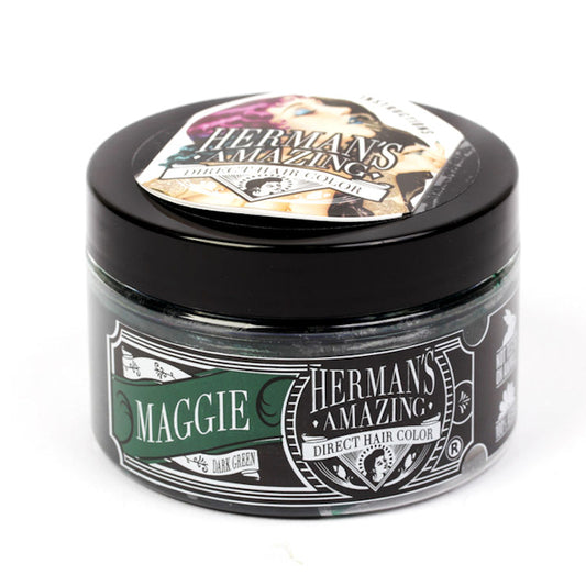 Herman's Amazing Hair Colour Maggie Dark Green