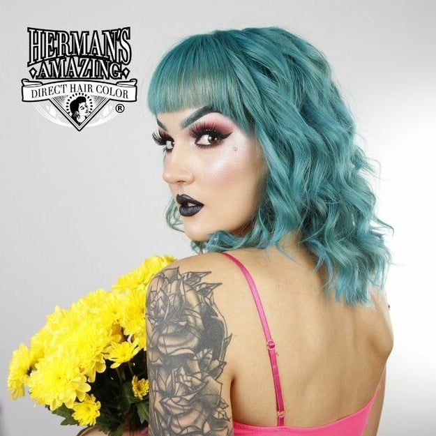 Herman's Amazing Hair Colour Tammy Turquoise