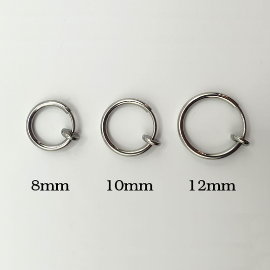 Illusion Hoops 8mm