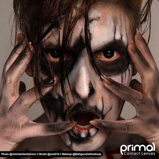 Primal Possessed contact lenses 14.5mm worn