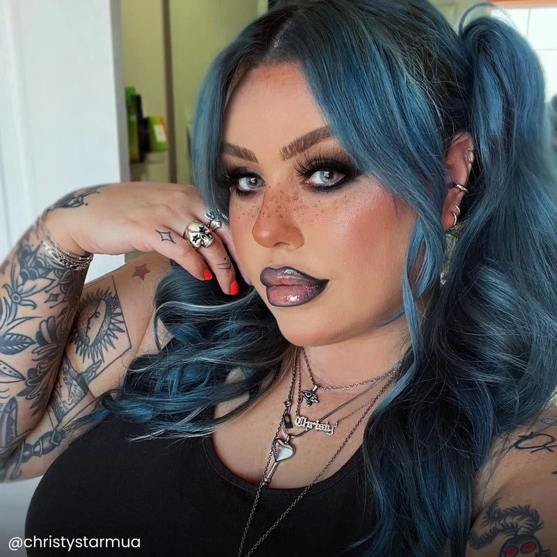 Arctic Fox Blue Jean Baby on Christy Starmua -  Sinister Boutique