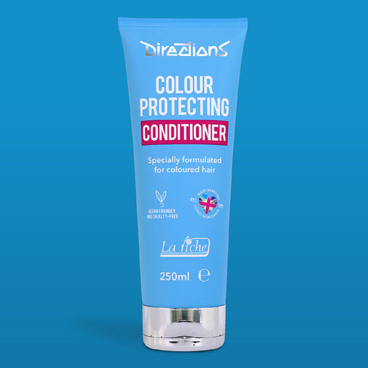 La Riche Directions Colour Protecting Conditioner in a 250ml tube. Specially formulated for coloured hair.