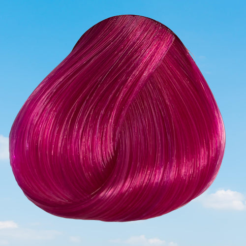 La Riche Directions simulation of Flamingo Pink hair colour on a level 10 swatch