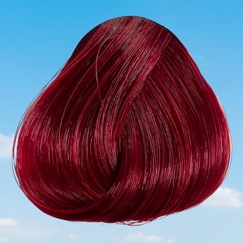 La Riche Directions simulation of Rubine hair colour on a level 10 swatch