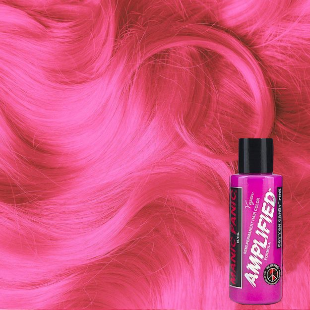 Manic Panic Amplified Cotton Candy Pink dye hair colour
