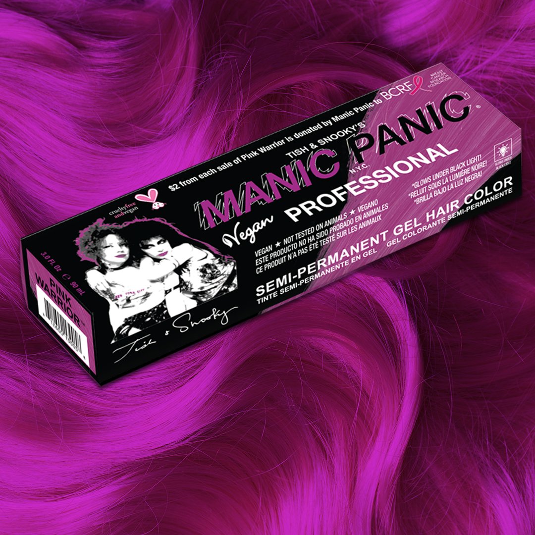 Manic Panic Professional Pink Warrior dye hair colour