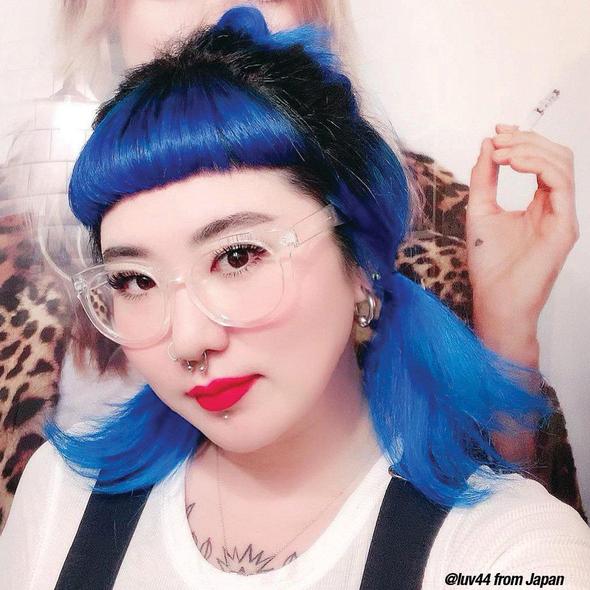 Manic Panic Classic Blue Moon dye hair colour