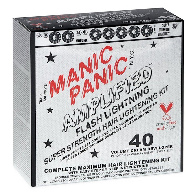 Manic Panic Flash Lightning 40 volume bleach kit