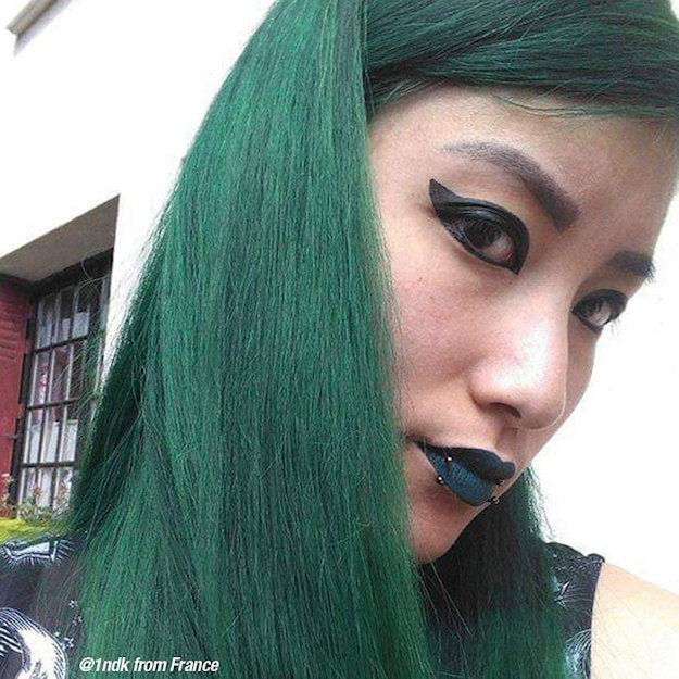 Manic Panic Classic Green Envy dye hair colour