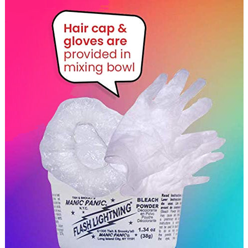 Manic Panic Flash Lightning 40 volume bleach kit