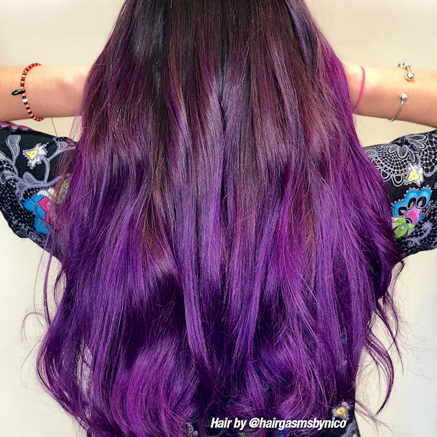 Manic Panic Professional Love Power Purple dye hair colour