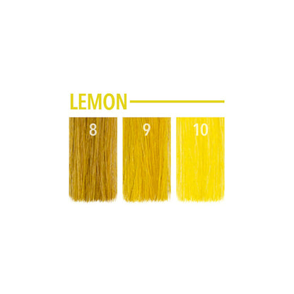Pulp Riot Lemon dye hair colour swatch