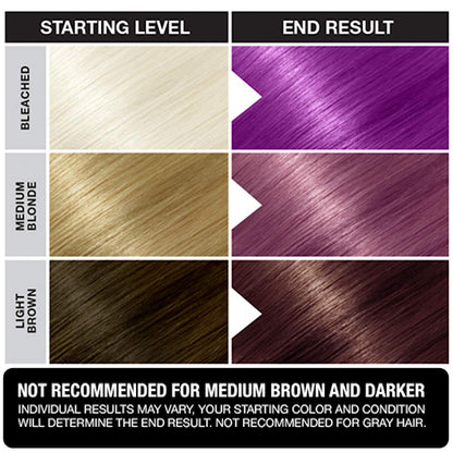 Punky Colour Purple dye hair colour