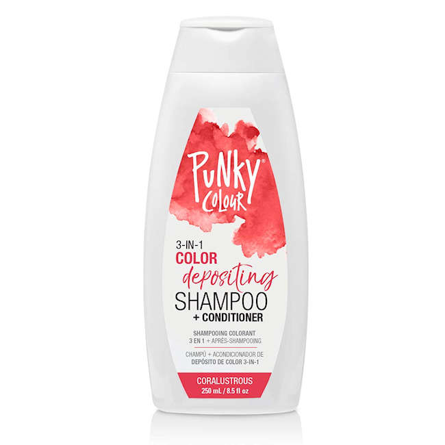 Punky Colour 3n1 Coralustrous colour depositing shampoo and conditioner