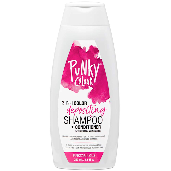 Punky Colour 3n1 Pinktabulous colour depositing shampoo and conditioner