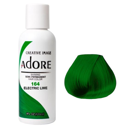 Adore Electric Lime dye hair colour