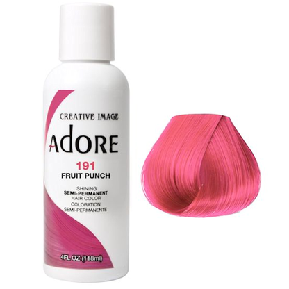 Adore Fruit Punch dye hair colour