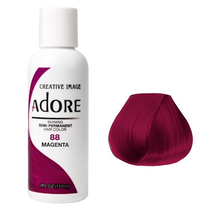 Adore Magenta dye hair colour