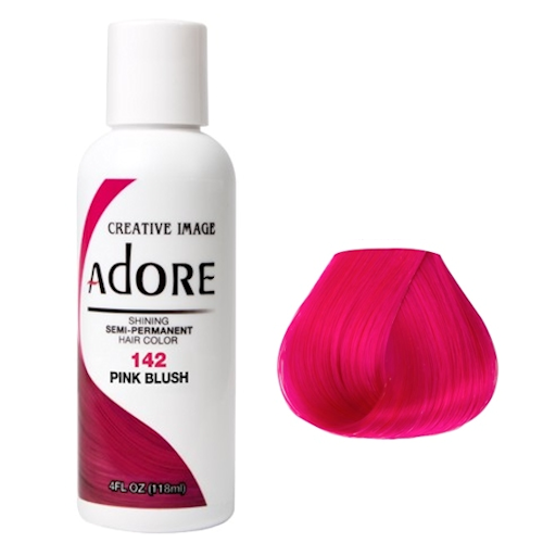 Adore Pink Blush dye hair colour