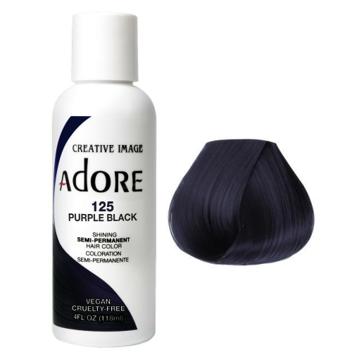 Adore Purple Black dye hair colour