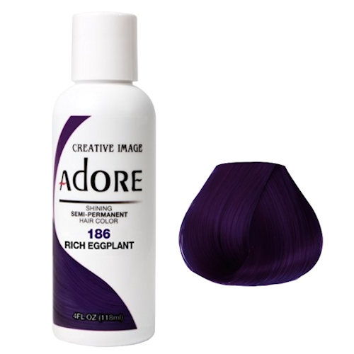 Adore Rich Eggplant dye hair colour