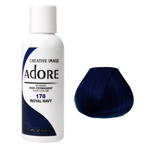 Adore Royal Navy dye hair colour