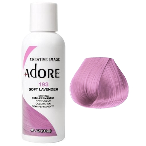 Adore Soft Lavender dye hair colour