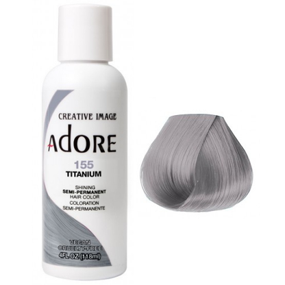 Adore Titanium dye hair colour