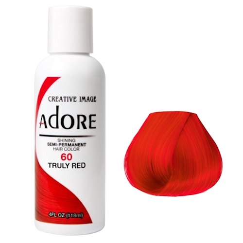 Adore Truly Red dye hair colour