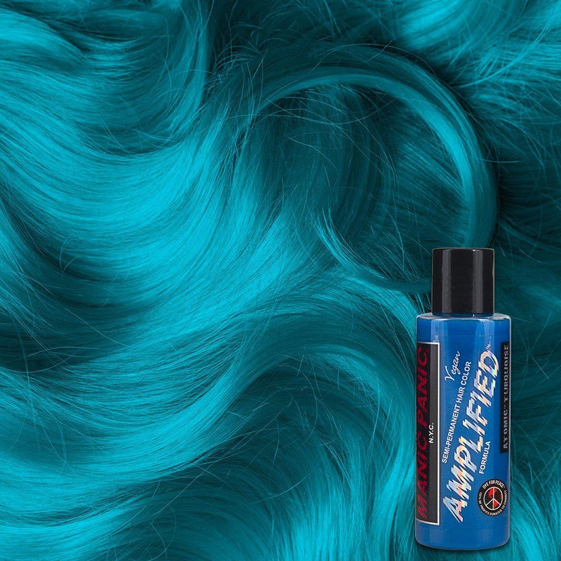 Manic Panic Amplified Atomic Turquoise dye hair colour