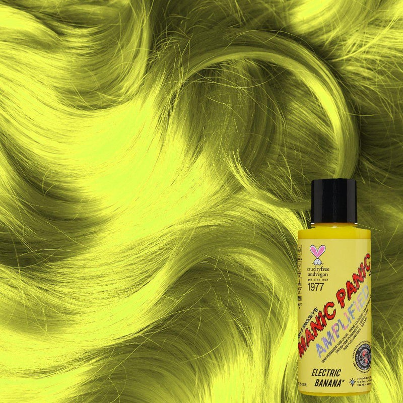 Manic Panic Amplified Electric Banana dye hair colour