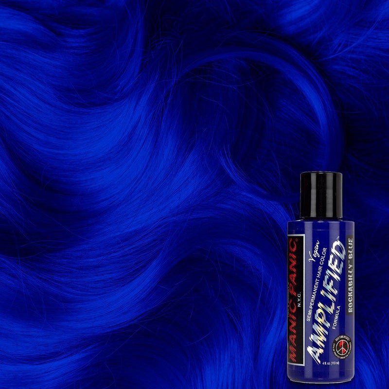Manic Panic Amplified Rockabilly Blue dye hair colour