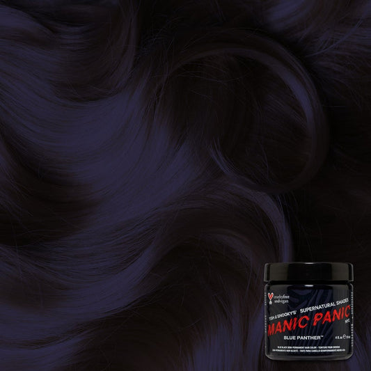 Manic Panic Classic Blue Panther dye hair colour