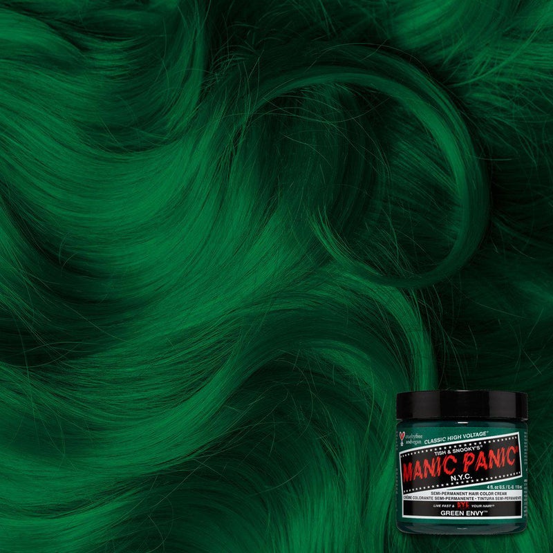 Manic Panic Classic Green Envy dye hair colour