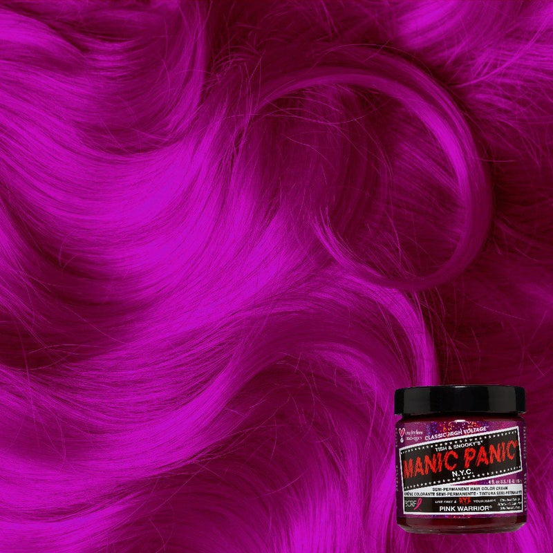 Manic Panic Classic Pink Warrior dye hair colour