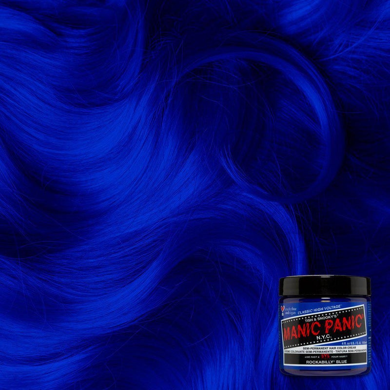 Manic Panic Classic Rockabilly Blue dye hair colour