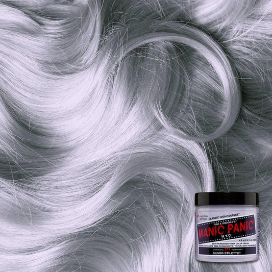 Manic Panic Classic Silver Stiletto dye hair colour