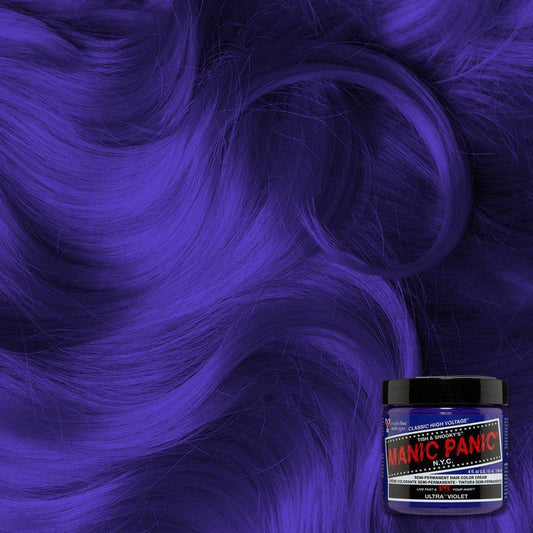 Manic Panic Classic Ultra Violet dye hair colour