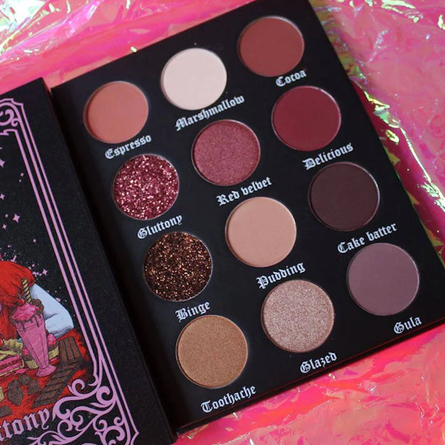 Deadly Sins Cosmetics Eyeshadow Palette Gluttony